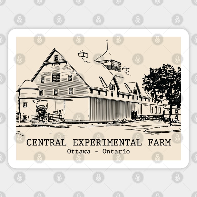 Central Experimental Farm - Ottawa ON Magnet by Lakeric